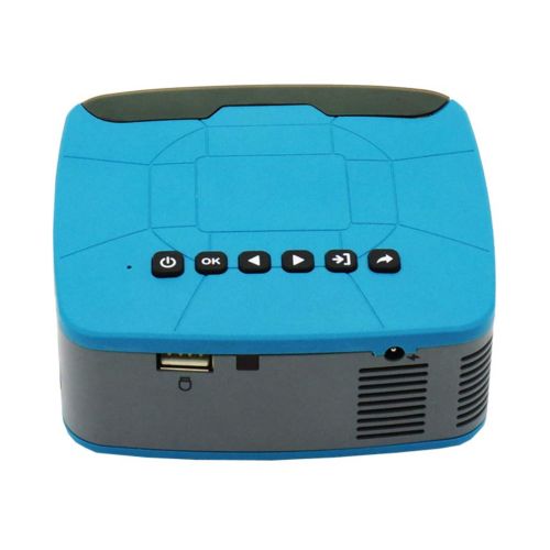  Prettyia Kid Full HD Projector Child HD Smart Projector 1080P Mini Smart AVUSB Media Player