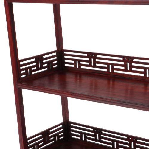  Prettyia 1/6 Oriental Furniture Bookshelf Model for Hot Toys Enterbay Action Figure