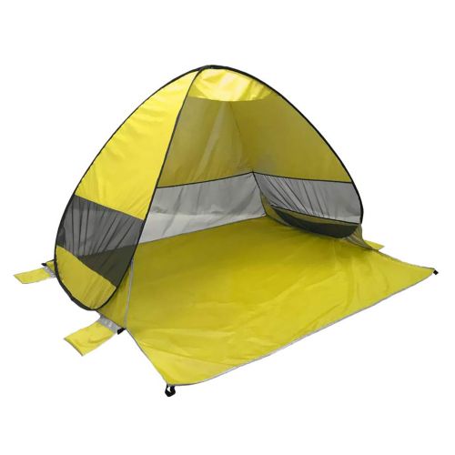  Prettyia Easy Setup Auto Pop Up Beach Tent Sun Shelter Anti UV Protection Umbrella Sunshade Canopy Outdoor Camping Fishing