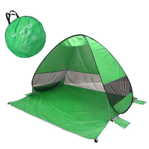  Prettyia Easy Setup Auto Pop Up Beach Tent Sun Shelter Anti UV Protection Umbrella Sunshade Canopy Outdoor Camping Fishing