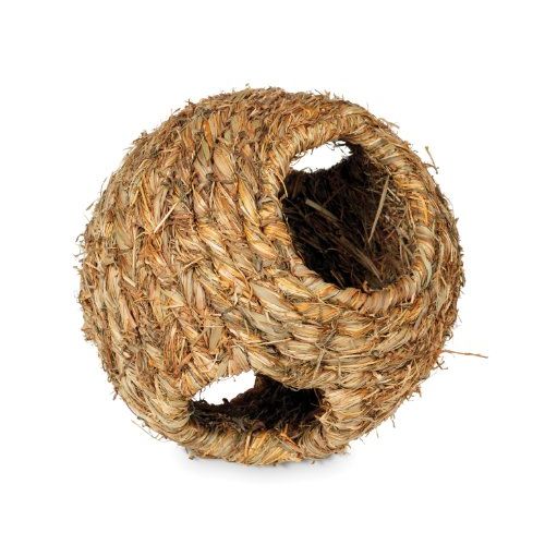  Prevue Hendryx 1094 Natures Hideaway Grass Ball Toy, Medium