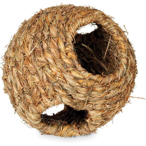  Prevue Hendryx 1094 Natures Hideaway Grass Ball Toy, Medium