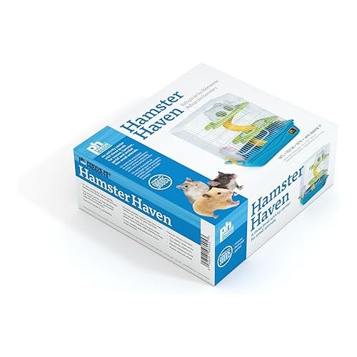  Prevue Pet Products SP2003BLUE Hamster Haven, Small, Blue