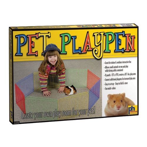 Prevue Pet Products Multi-Color Small Pet Playpen 40090