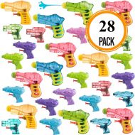 Prextex Pack of 28 Assorted Water Guns Pool Water Shooters and Water Blasters Combo Set of Water Squirt Toy