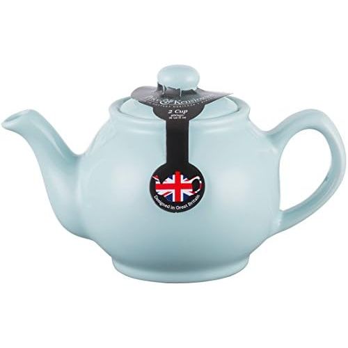  Price & Kensington - Teekanne mit Deckel - Farbe: Pastell Blau - typisch englische Teekanne - 2 Tassen