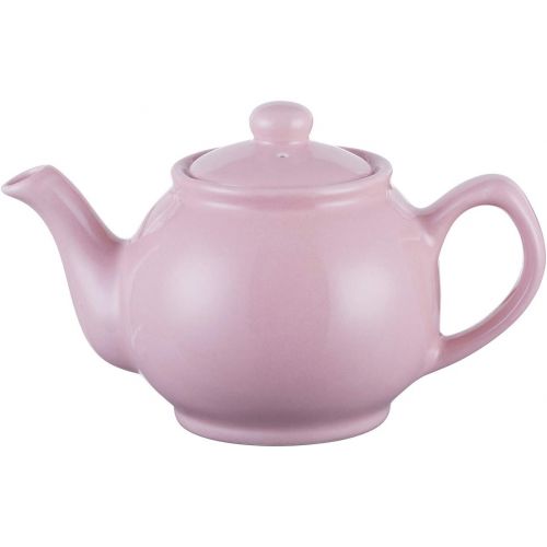  Price & Kensington - Teekanne mit Deckel - Farbe: Pastel Pink, Rosa - typisch englische Teekanne - 2 Tassen