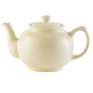 Price & Kensington - Teekanne mit Deckel - klassische englische Teekanne - Cream /Beige - 6 Tassen