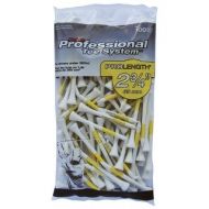 Pride Professional Tee System 2-34" Pack of 100 Golf Tees - White