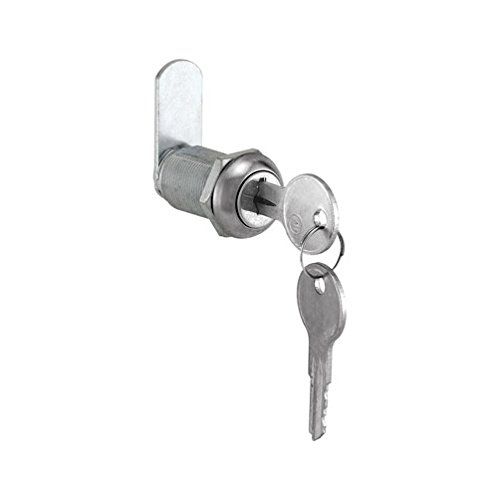  Prime-Line Products/Slide-Co Prime-Line Drawer And Cabinet Lock Ka 1-1/8 Cam Lock Fits 13/16 T Panels 1 Lock