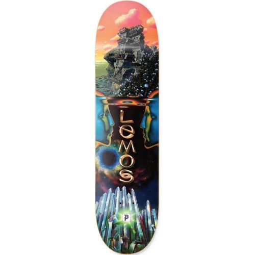  Primitive Skateboards Primitive Skateboard Deck Lemos Sci-Fi 8.38inch, multi