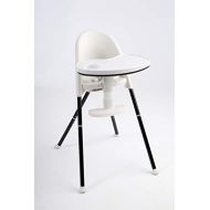 [아마존베스트]Primo Cozy Tot Deluxe Convertible Folding High Chair & Toddler Chair - Black, Black/White