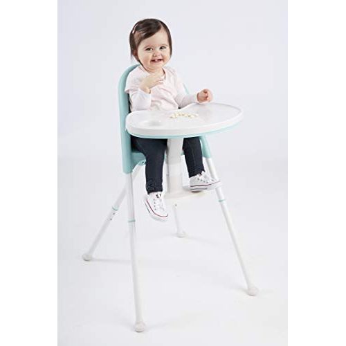  [아마존베스트]Primo Cozy Tot Deluxe Convertible Folding High Chair & Toddler Chair - Black, Black/White