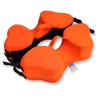 Primo Inflatable Infant Swimming Seat Float Boat Ring,Child Toddler Raft Chair Pool Toy,Kids Foam Swim Arm Bands,Orange