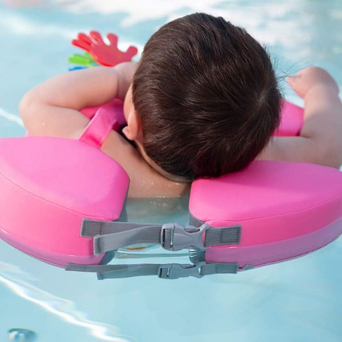  Primo Inflatable Infant Swimming Seat Float Boat Ring,Child Toddler Raft Chair Pool Toy,Kids Foam Swim Arm Bands,Orange