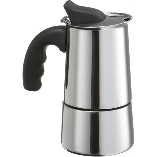  Primula PES-4604 Stainless Steel Stovetop Espresso Coffee Maker, 4-Cup