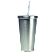 Primula PHAM-19MT01 Atlantic Double Wall Tumbler, 19 oz, Brushed Stainless Steel