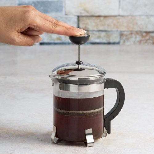  Primula 4 Cup Classic Coffee Press, Chrome