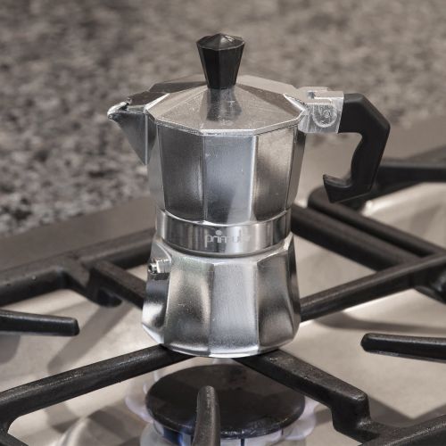  Primula Aluminum Maker Bold, Full Body Espresso  Easy to Use  Makes 1 Cup