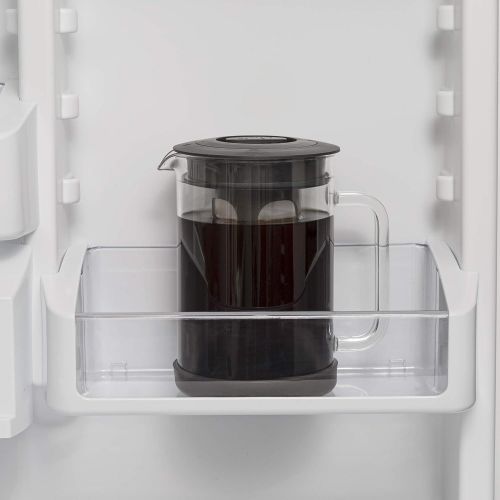  Primula Pace Cold Brew Iced Coffee Maker with Durable Glass Pitcher and Airtight Lid, Dishwasher Safe, Perfect 6 Cup Size, 1.6 Qt