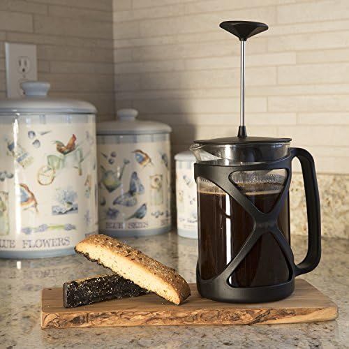  Primula Tempo Coffee Press - For Rich, Non-Bitter Coffee - French Press Design - Easy to Use - Makes 6 Cups - Black: French Presses: Kitchen & Dining