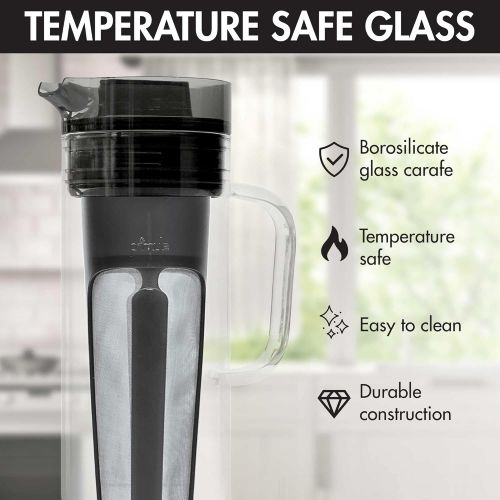  [아마존베스트]Primula Glass Coffee Maker, 50 Oz Capacity, Gray