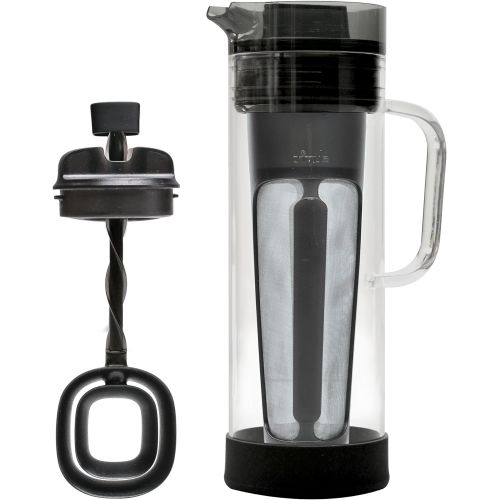  [아마존베스트]Primula Smokey Grey Cold Brew System 50 Ounce Pitcher with Cold Brew Core and Flavor Mixer