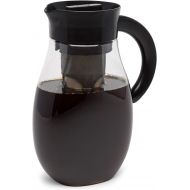 [아마존베스트]Primula Flavor Airtight Cold Brew Coffee or Iced Tea Maker Shatterproof Durable Plastic Construction, Leak-Proof, 2.7 Quart, Black