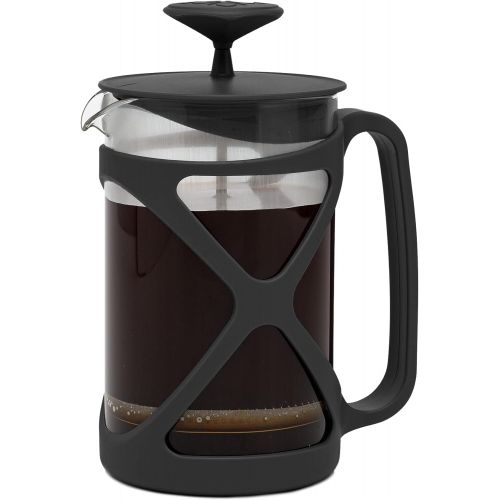  Primula Tempo French Press Premium Filtration with No Grounds, Black