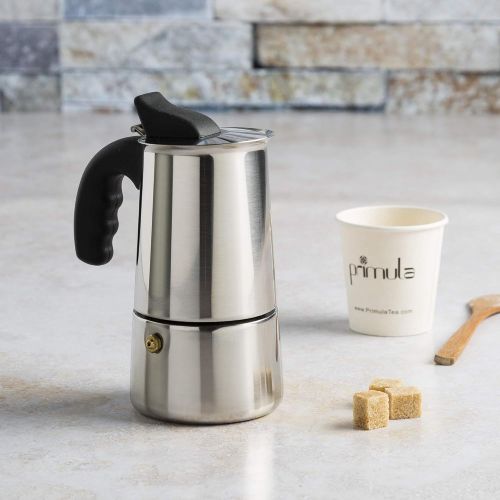  [아마존베스트]Primula Stainless Steel Stovetop Espresso Coffee Maker, 4-Cup