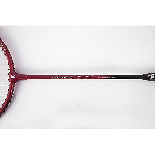  Prince Strike(II) Aluminum Badminton Racquet_Red