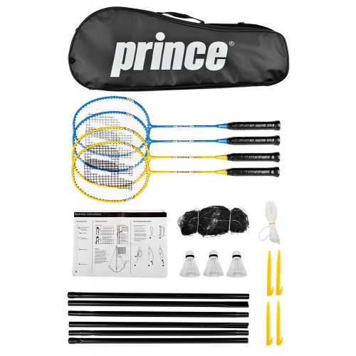  Prince Strike 4 Player Badminton Set