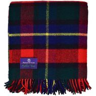 [아마존 핫딜] Prince of Scots Highland Tartan Tweed 100% Pure New Wool Fluffy Throw ~ Kilgour ~