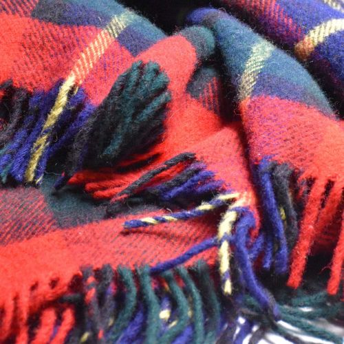  [아마존 핫딜] Prince of Scots Highland Tartan Tweed 100% Pure New Wool Fluffy Throw ~ Kilgour ~