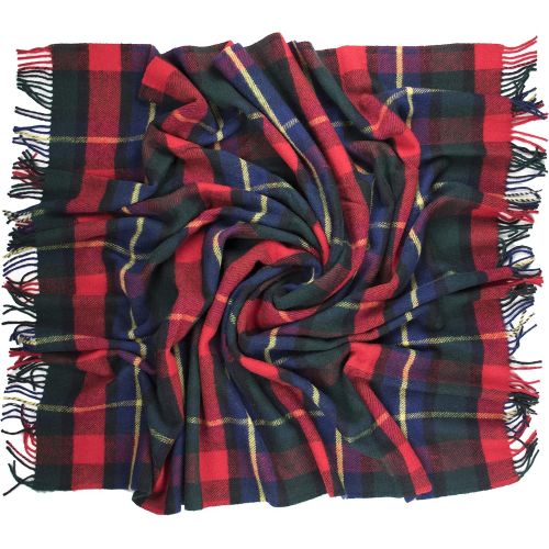  [아마존 핫딜] Prince of Scots Highland Tartan Tweed 100% Pure New Wool Fluffy Throw ~ Kilgour ~