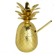 Prince of Scots The Royal Hawaiian Pineapple Tumbler ~ Gold 27 Ounce