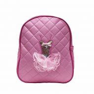 Princess Quilted Tutu Dance Backpack Light Pink