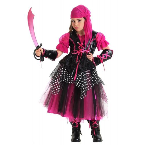  Princess Paradise Caribbean Pirate Costume, Small