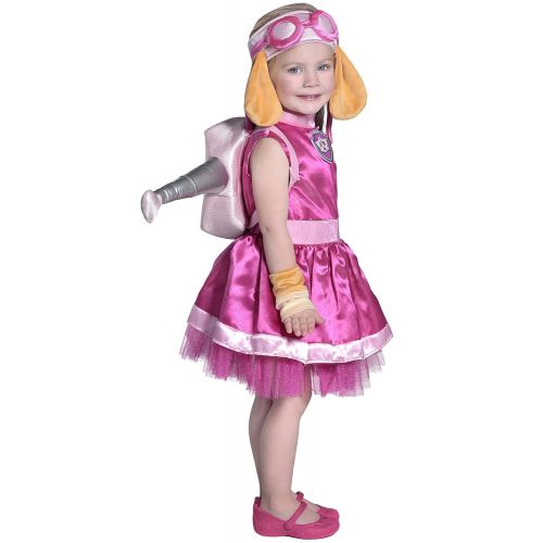  Princess Paradise Paw Patrol Skye Costume, Pink, 12/18m