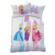 Princess Disney Ribbons UK Single/US Twin Unfilled Duvet Cover and Pillowcase Set