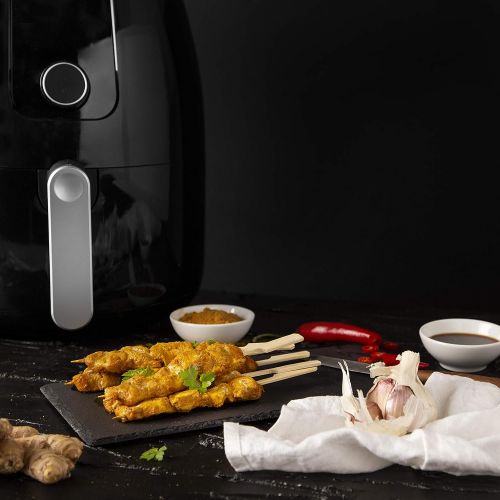  Princess 01.182025.01.001 XXL Hot Air Fryer with Digital Display without Oil Easy to Clean - 4.5 Litre Capacity 182025, 1500 Black