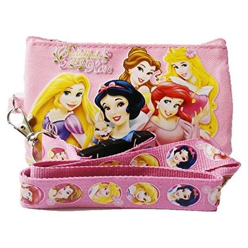 디즈니 [아마존베스트]Princess Disney and Tangle Lanyard with Coin Purse Beautiful as a Rose