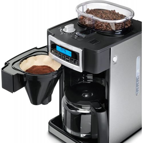  Princess 01.249402.01.001 Coffee Maker and Grinder DeLuxe