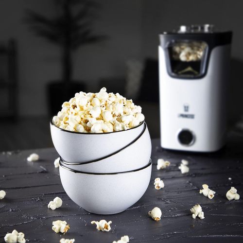  Princess Popcornmaschine - Popcorn per Heissluft, mit transparentem Deckel, Nachfuelloeffnung, 1100 Watt, 292986