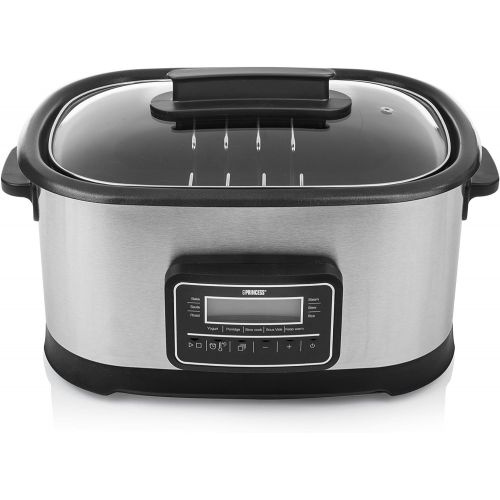  Princess 263000 Multicooker  Sous-Vide-Garer & Slowcooker  6l Fassungsvermoegen  1500W