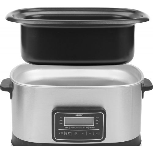  Princess 263000 Multicooker  Sous-Vide-Garer & Slowcooker  6l Fassungsvermoegen  1500W