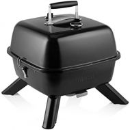 [아마존베스트]Princess 01.112256.01.001 Hybrid Barbecue with Electricity or Charcoal, Ideal for Camping Holidays, 2000 Watt Power