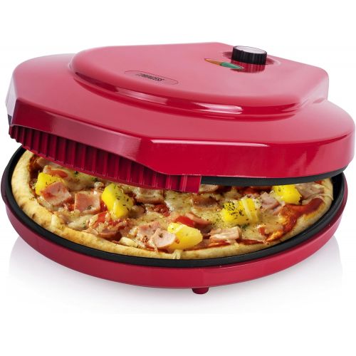  [아마존베스트]Princess Pizza Maker with 30 cm Diameter - with non-stick plates for fresh and frozen pizza, 115001