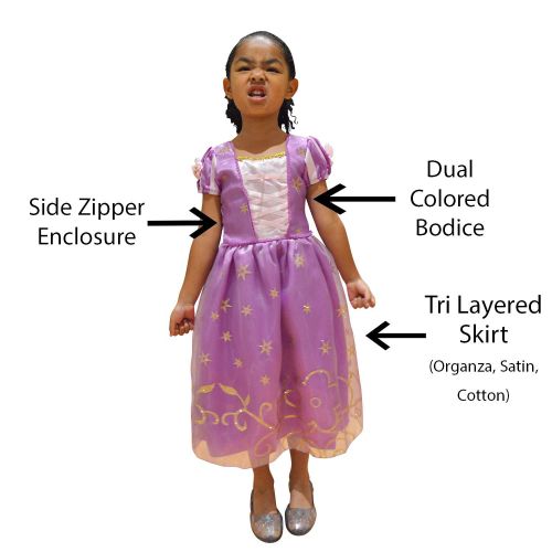  Princess Nori Rapunzel Princess Costume Tangled Princess Dress