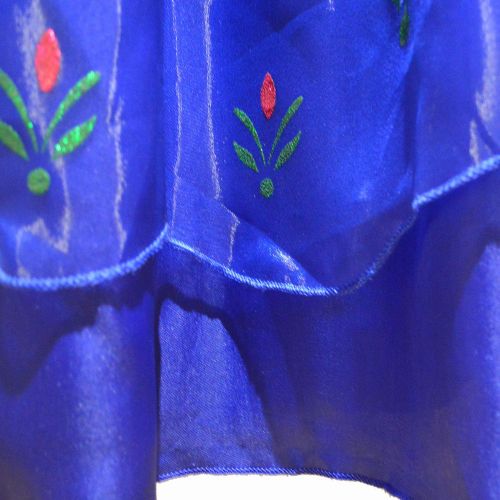  Princess Nori Princess Anna Frozen Princess Dress (Sizes 2t to 6t) Satin/Cotton Blend